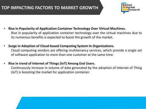 Application Container Market Growing Rapidly- Ready to Reach $8,202 Million Globally by 2025