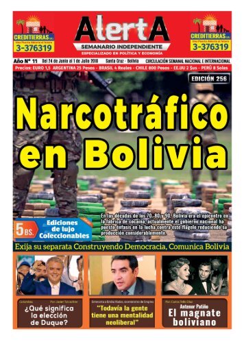 NARCOTRÁFICO EN BOLIVIA