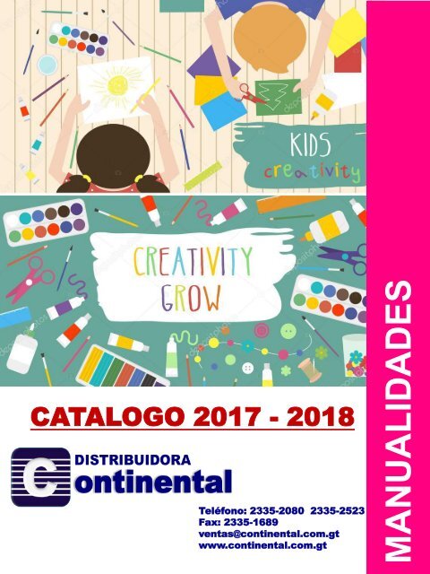 Catalogo Continental - MANUALIDADES