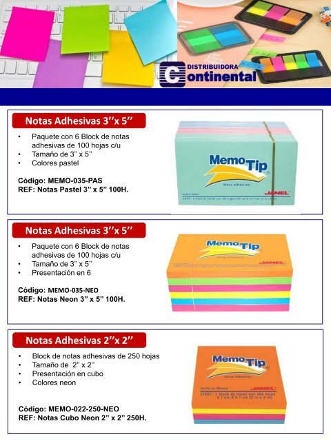 Catalogo Continental - OFICINA