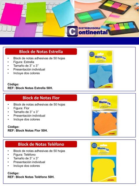 Catalogo Continental - OFICINA