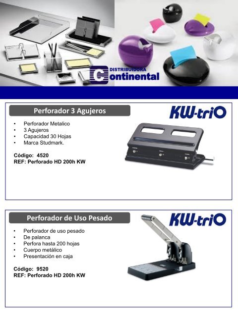 Catalogo Continental - OFICINA