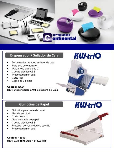 Catalogo Continental - OFICINA