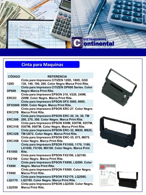 Catalogo Continental - OFICINA