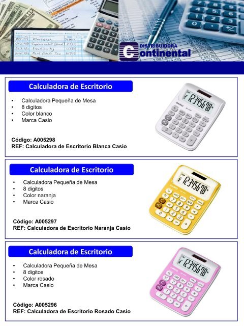 Catalogo Continental - OFICINA