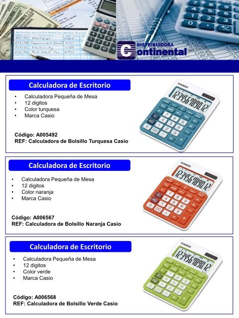 Catalogo Continental - OFICINA