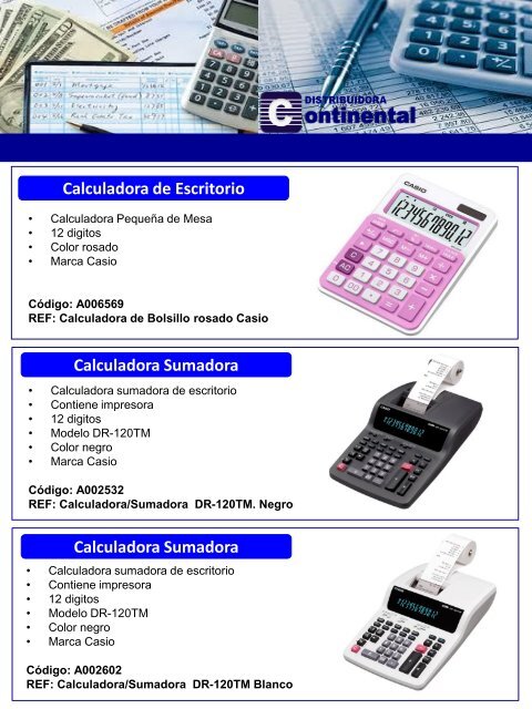 Catalogo Continental - OFICINA