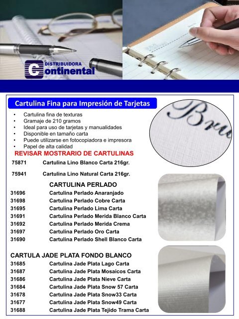 Catalogo Continental - OFICINA