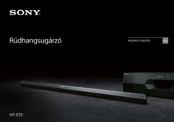 Sony HT-ST3 - HT-ST3 Mode d'emploi Hongrois