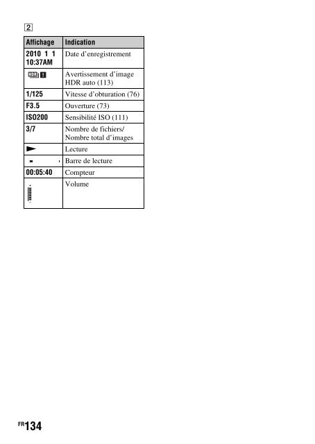 Sony DSLR-A560 - DSLR-A560 Consignes d&rsquo;utilisation