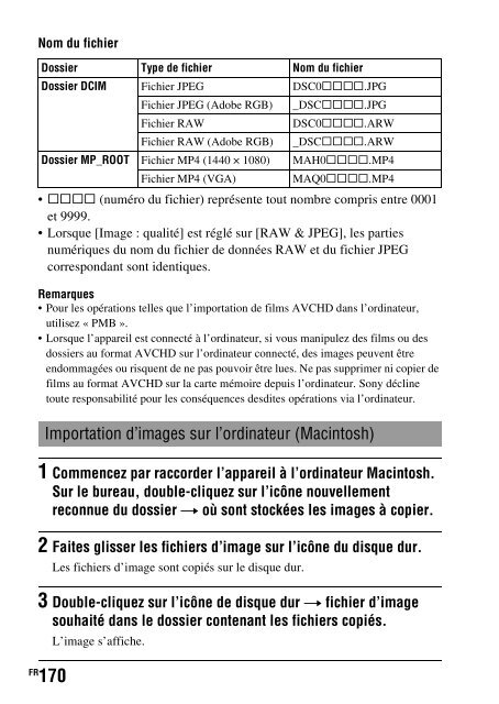 Sony DSLR-A560 - DSLR-A560 Consignes d&rsquo;utilisation