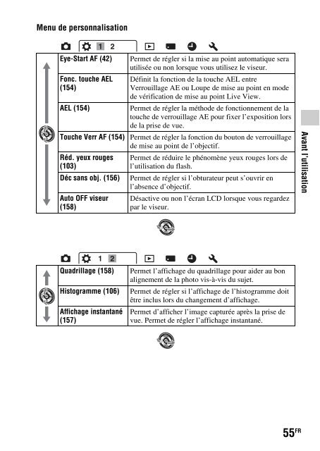 Sony DSLR-A560 - DSLR-A560 Consignes d&rsquo;utilisation