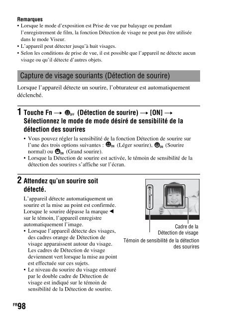 Sony DSLR-A560 - DSLR-A560 Consignes d&rsquo;utilisation