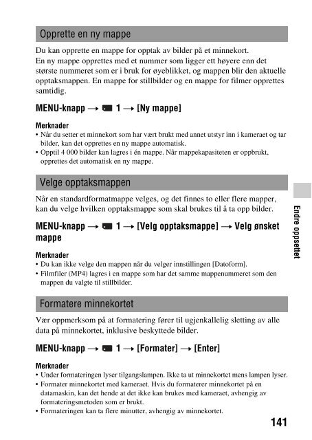 Sony DSLR-A560 - DSLR-A560 Consignes d&rsquo;utilisation Norv&eacute;gien