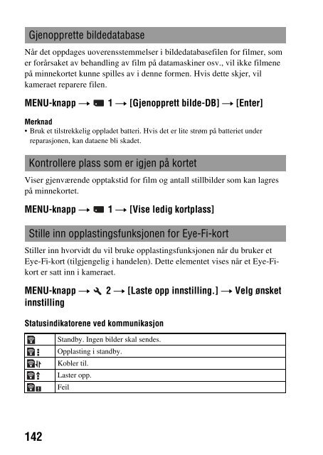 Sony DSLR-A560 - DSLR-A560 Consignes d&rsquo;utilisation Norv&eacute;gien