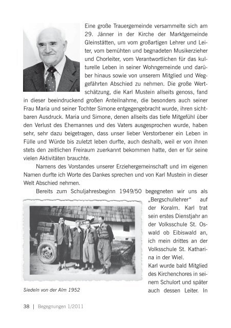 65 Jahre KLE. Reden zum Jubiläumsfest - KA Steiermark ...