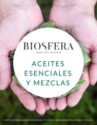 Catalogo Aceites Esenciales y Mezclas Biosfera