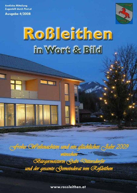 in Wort & Bild - Gemeinde Roßleithen