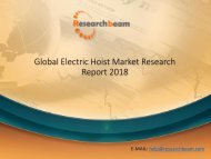 Global Electric Hoist Market Research Report 2018