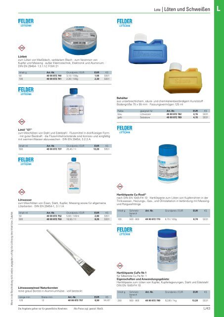 Christ Arbeitsschutz Werkzeugkatalog 2018/20