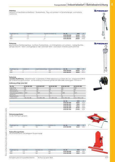 Christ Arbeitsschutz Werkzeugkatalog 2018/20