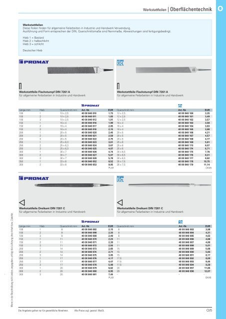 Christ Arbeitsschutz Werkzeugkatalog 2018/20