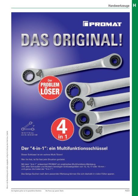 Christ Arbeitsschutz Werkzeugkatalog 2018/20