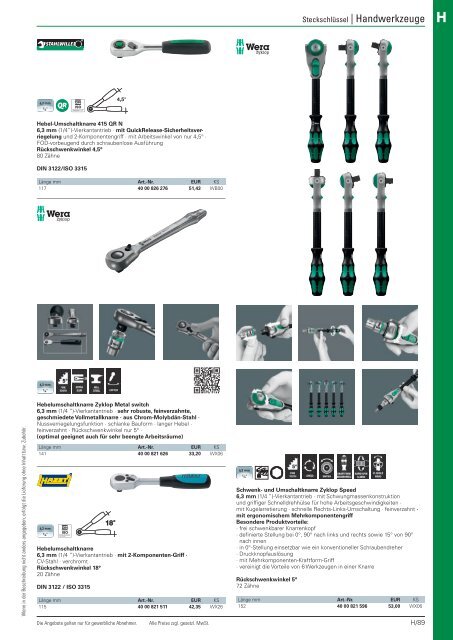 Christ Arbeitsschutz Werkzeugkatalog 2018/20