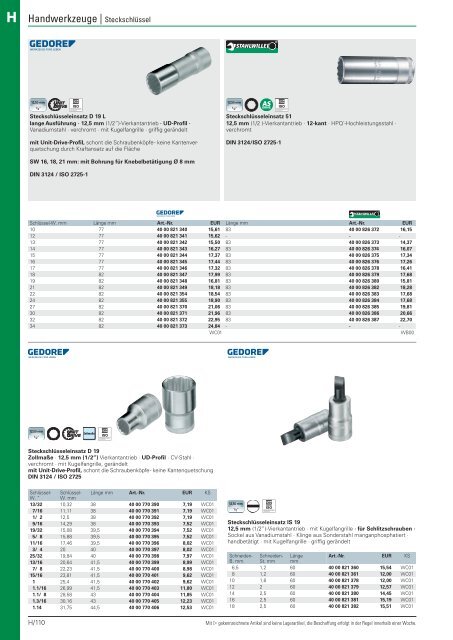 Christ Arbeitsschutz Werkzeugkatalog 2018/20