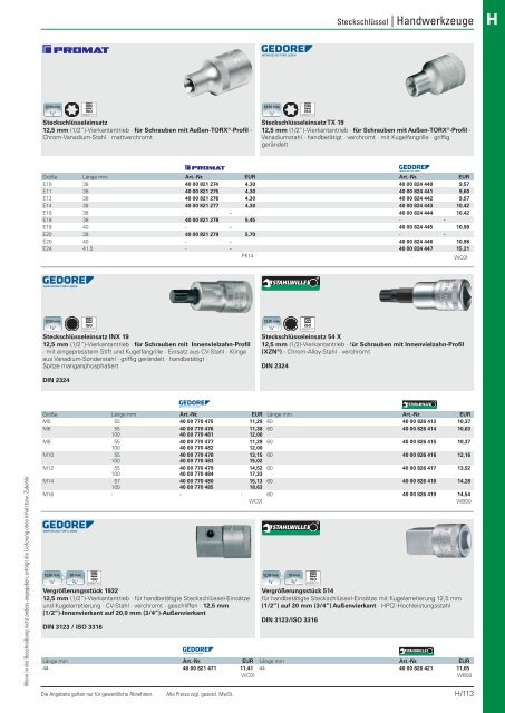 Christ Arbeitsschutz Werkzeugkatalog 2018/20