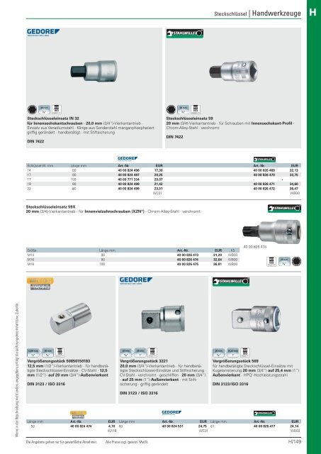 Christ Arbeitsschutz Werkzeugkatalog 2018/20