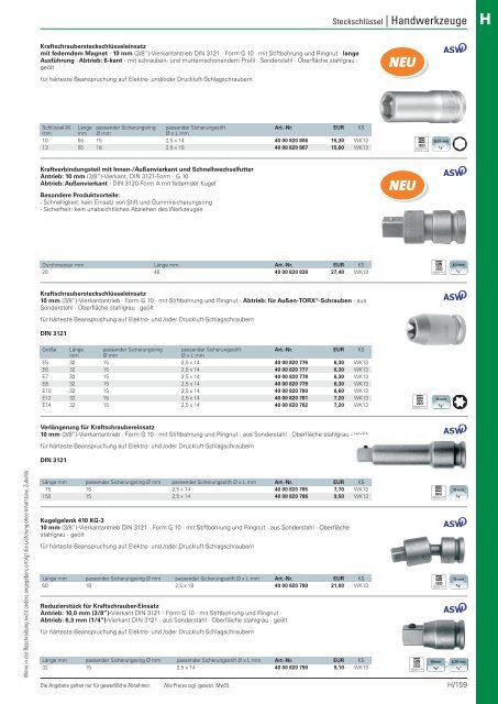 Christ Arbeitsschutz Werkzeugkatalog 2018/20