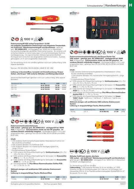 Christ Arbeitsschutz Werkzeugkatalog 2018/20