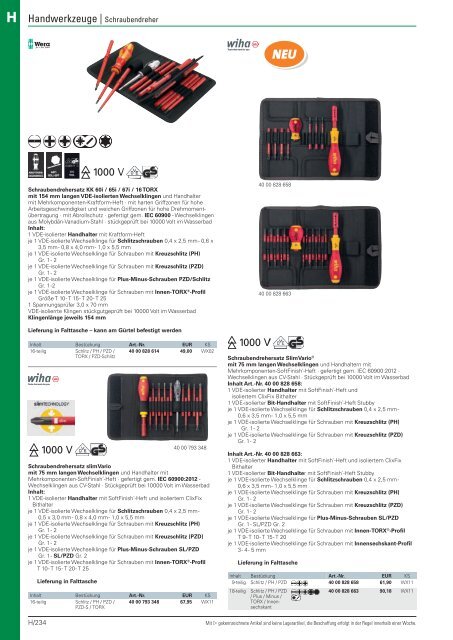 Christ Arbeitsschutz Werkzeugkatalog 2018/20