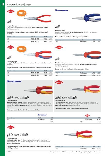 Christ Arbeitsschutz Werkzeugkatalog 2018/20