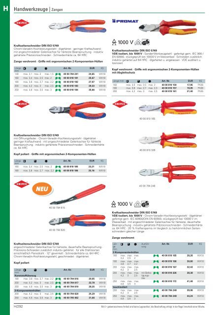 Christ Arbeitsschutz Werkzeugkatalog 2018/20