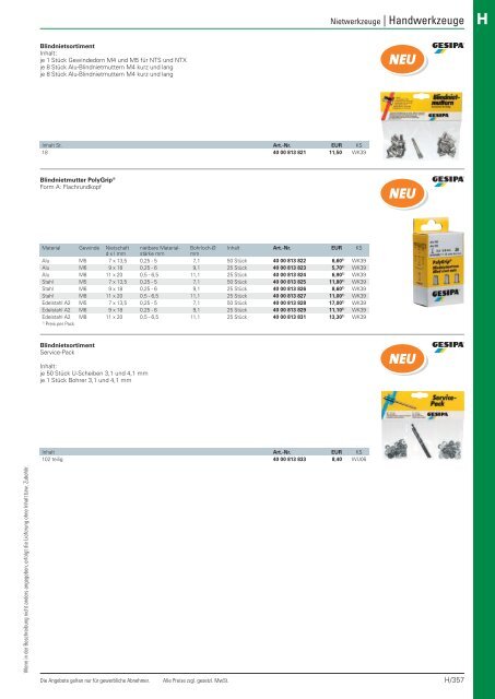 Christ Arbeitsschutz Werkzeugkatalog 2018/20