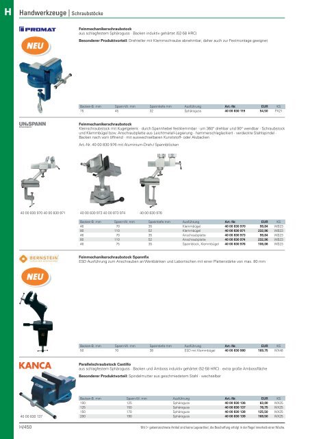 Christ Arbeitsschutz Werkzeugkatalog 2018/20