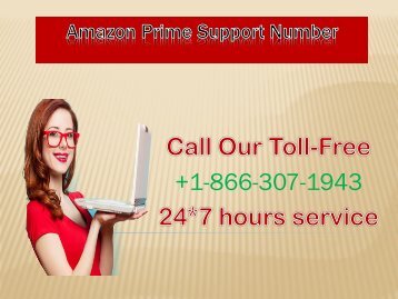 Dial Amazon Prime Support Number 1-866-307-1943