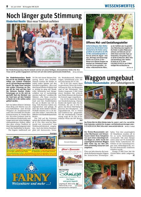30.06.2018 Lindauer Bürgerzeitung