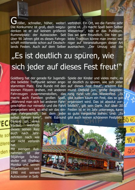 Selber Wiesenfest 2018