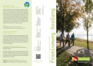 Neue Broschüre - Premiumwanderweg SeeGang
