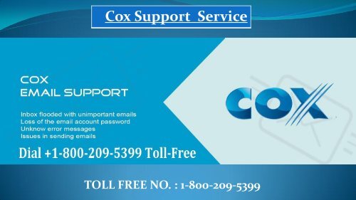 Cox Support Phone Number For Cox users