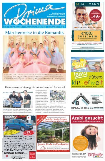 Prima Wochenende 26 2018