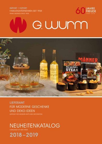 Wurm Neuheitenkatalog 2018-2019