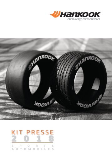 Hankook Motorsport Press Kit 2018 (French)