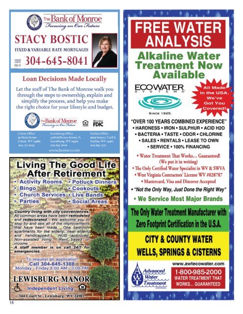 The WV Daily News Real Estate Showcase & More - July 2018