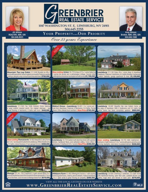 The WV Daily News Real Estate Showcase & More - July 2018