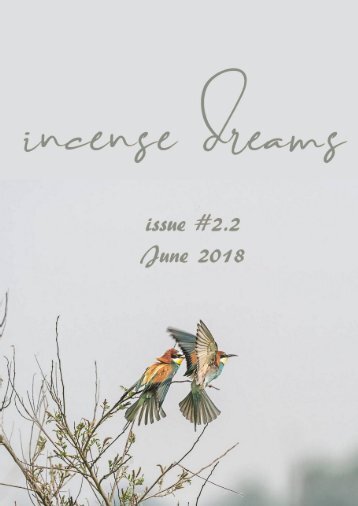 incense dreams JOURNAL - issue 2.2 - NASCITA - RINASCITA - RISVEGLIO