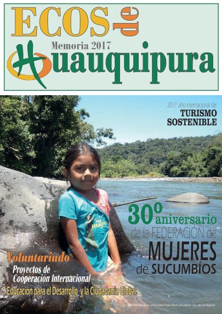 REVISTA ECOS DE HUAUQUIPURA - Memoria 2017